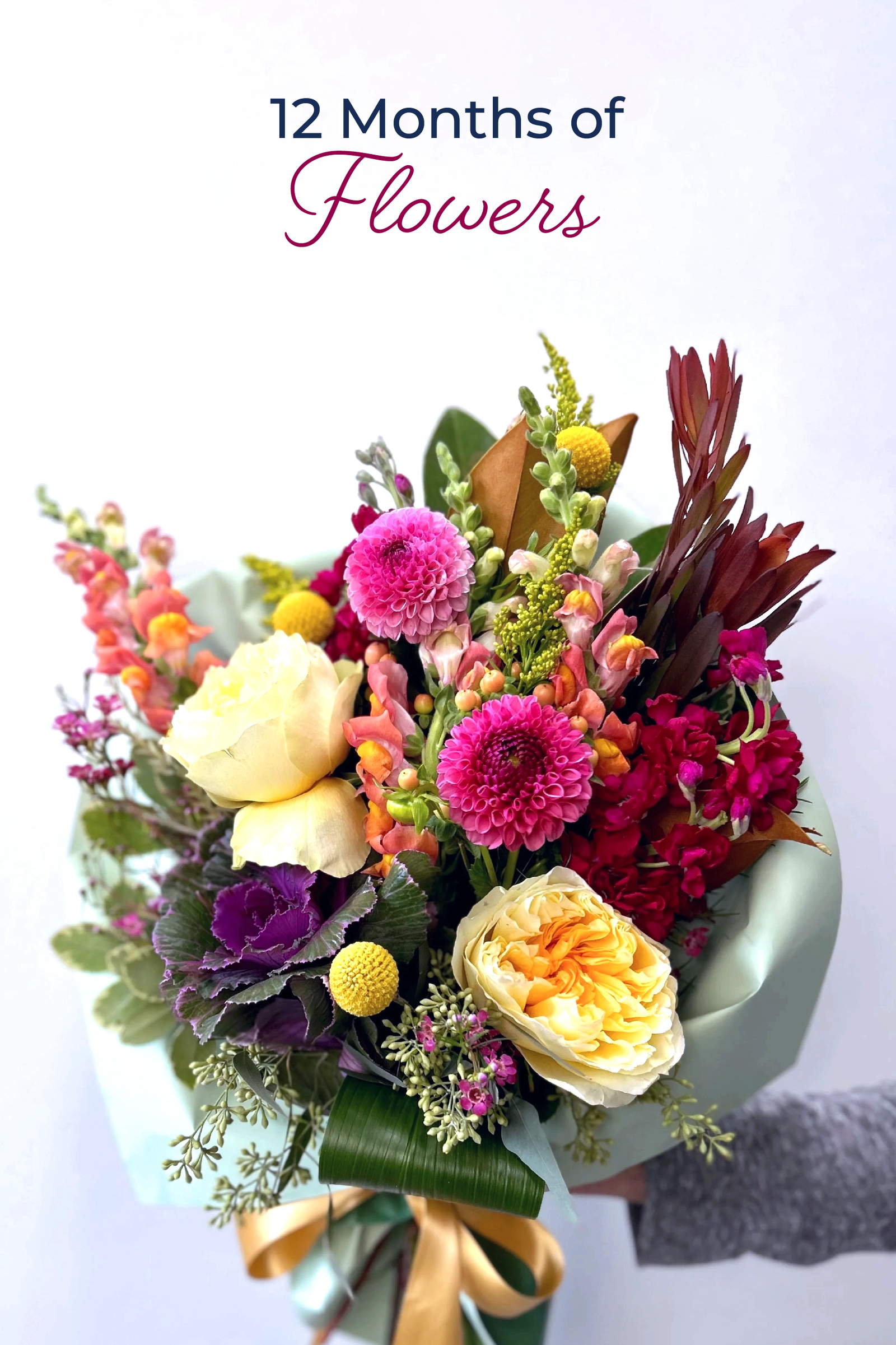 Monthly flower delivery (12 Months)
