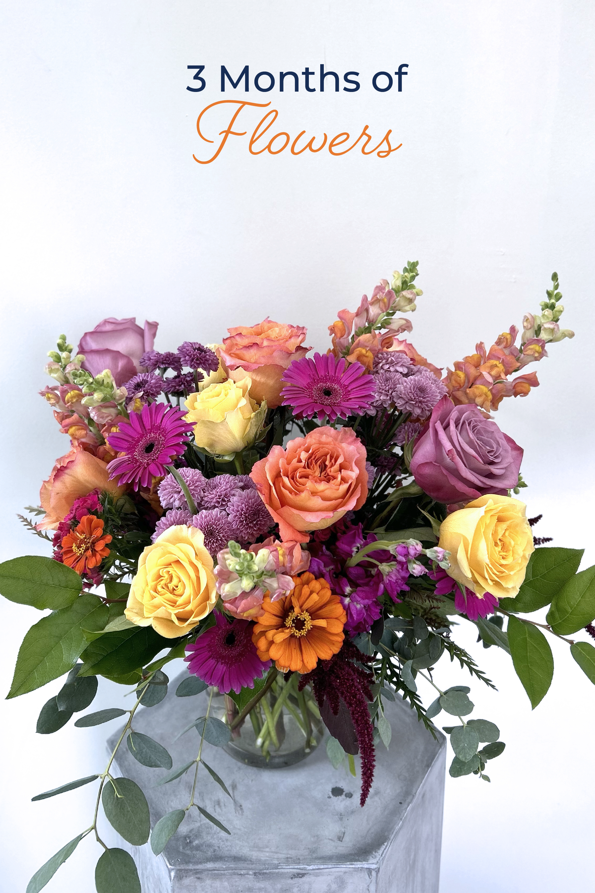 Monthly Flower Delivery (3 Months)