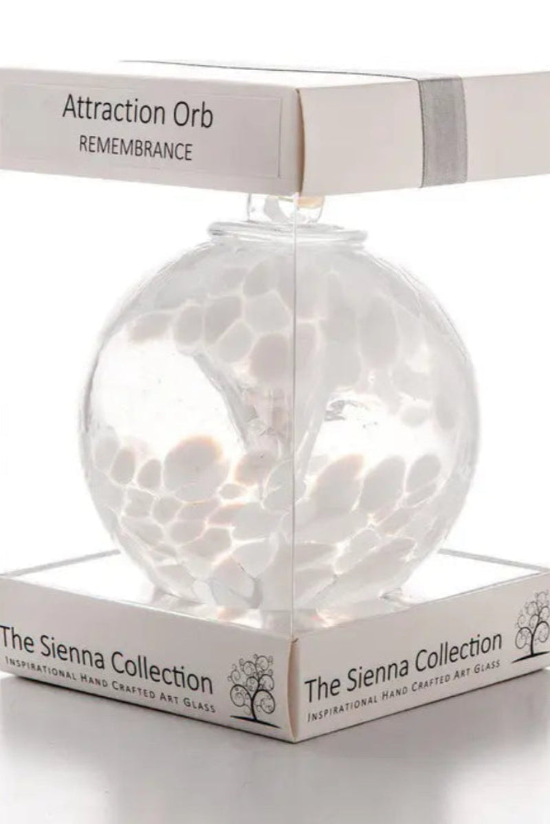 blown-glass-orb to give for sympathy gift