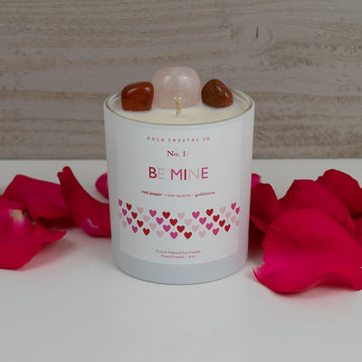 Be Mine Crystal Candle