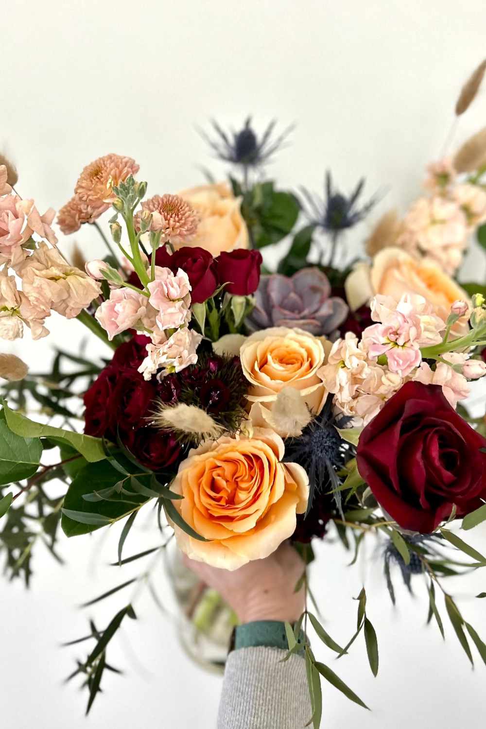 roses and other soft blooms