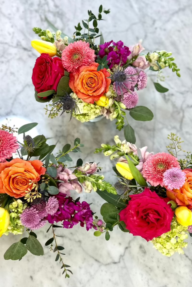 three-spring-flower-bouquets-on-island