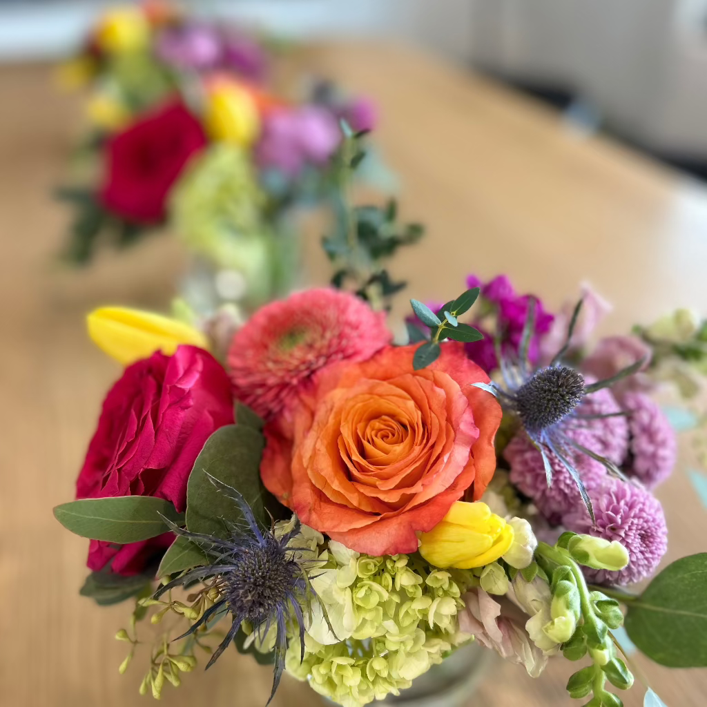 spring-flower-centerpieces-easter-graduation-mothersday