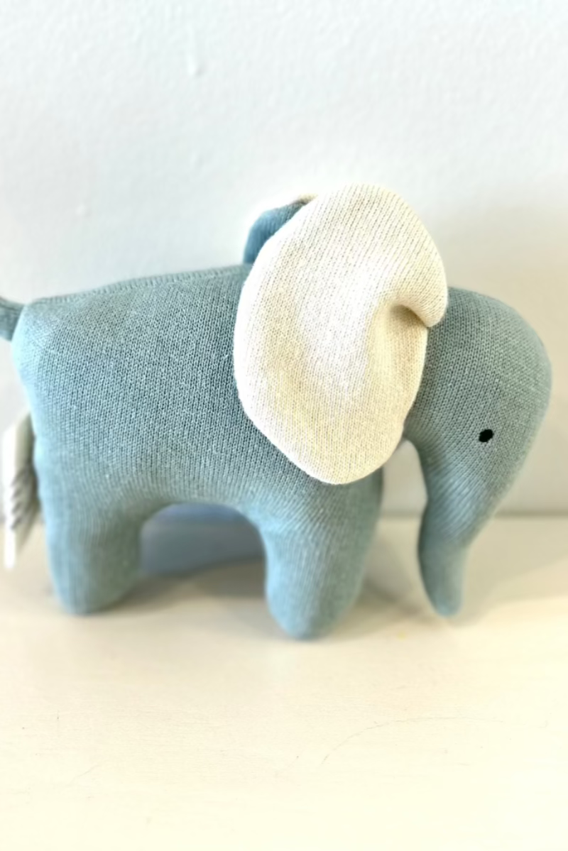 soft-gray-elephant-stuffed-animal baby gift