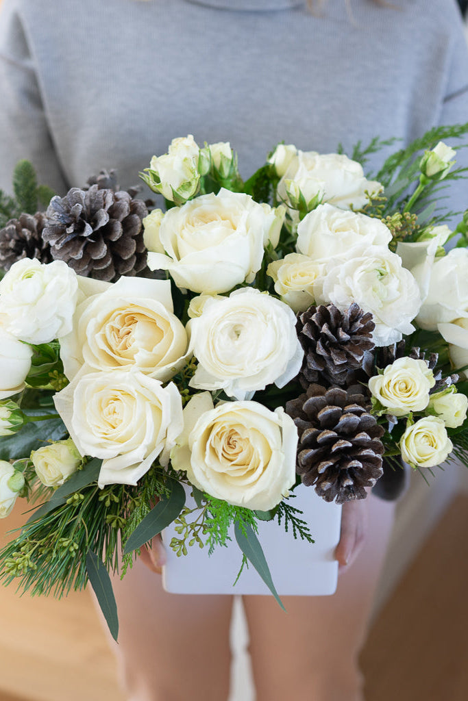 Snowy Winter White Bouquet