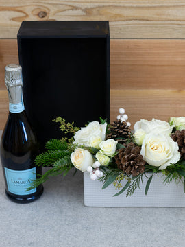 Winter Celebration Bubbles and Centerpiece