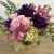 roses, orchids, hydrangea, eucalyptus, lissianthus, calla lilies